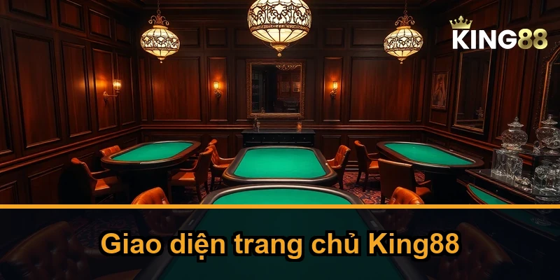 KING88 259 Logo và giao diện tổng quan trang chủ Hệ thống - minh họa vị thế thương hiệu